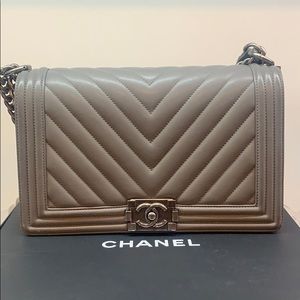 Chanel Chevron Boy bag